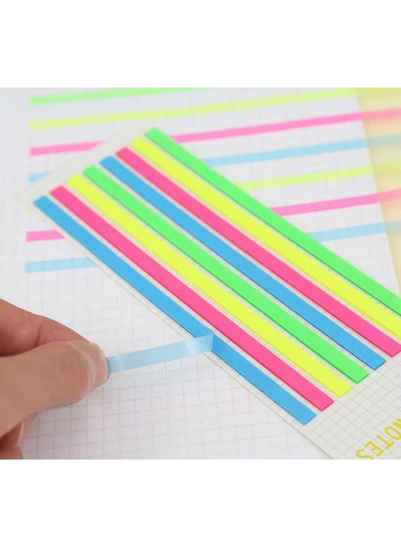 160 sticky note paper appearance - index reference memo stickers in bright vivid colors - Image 3