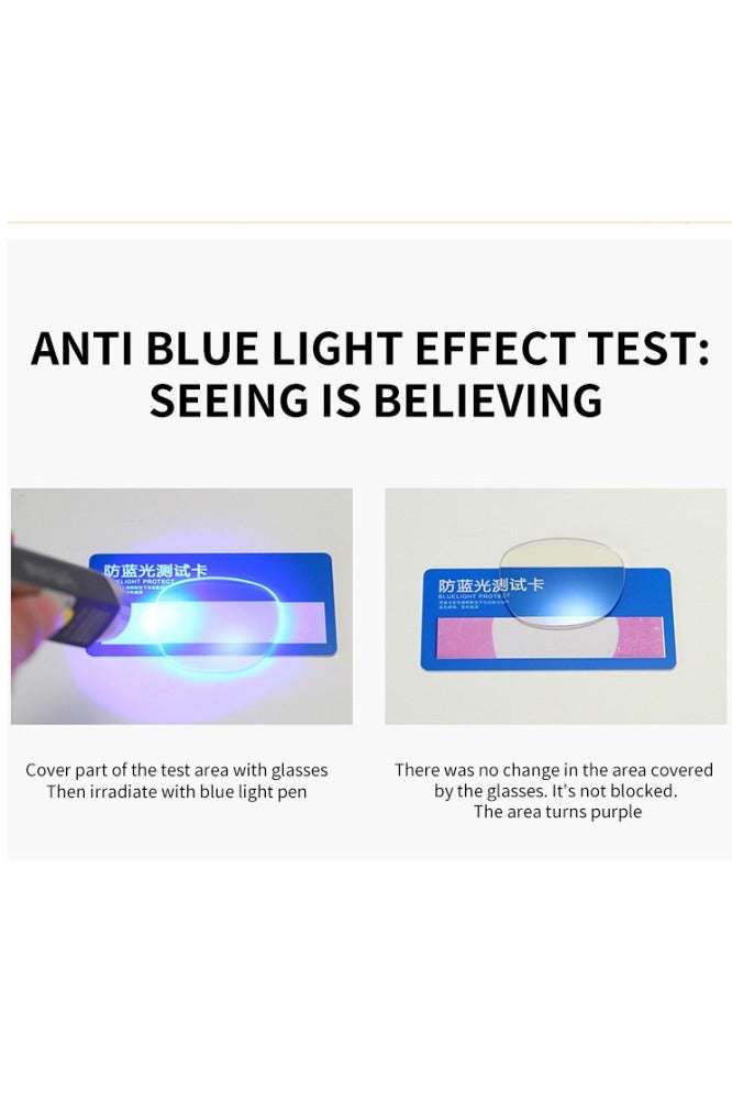 Booma Opticals Anti-Blue Light Glasses for Women +3.5 Magnification Glasses, Lightweight PC Frame, Eye Strain Relief Black,Eyeglass Suitable for Computer & Gaming  - Image 5