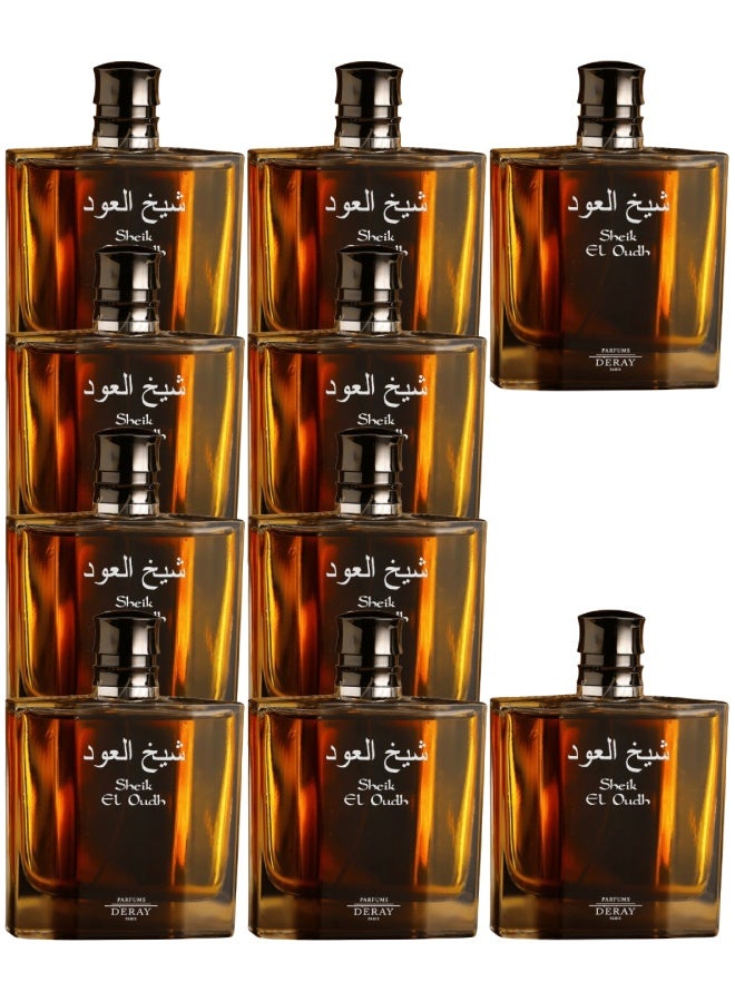 ديراي 10 قطع عطر شيخ العود 100مل - Image 1