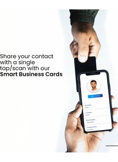 CUIR ALLY NFC Business Card- Tap and Share your readymade Contact Card to any mobile instantly  - Image 4