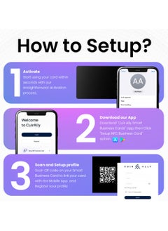 CUIR ALLY NFC Business Card- Tap and Share your readymade Contact Card to any mobile instantly  - Image 3