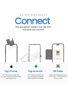 CUIR ALLY NFC Business Card- Tap and Share your readymade Contact Card to any mobile instantly  - Image 5