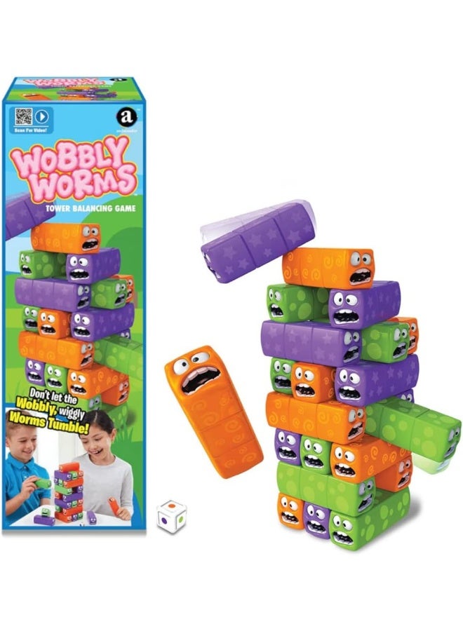 Ambassador Wobbly Worms - Tower Balancing Game - Image 1