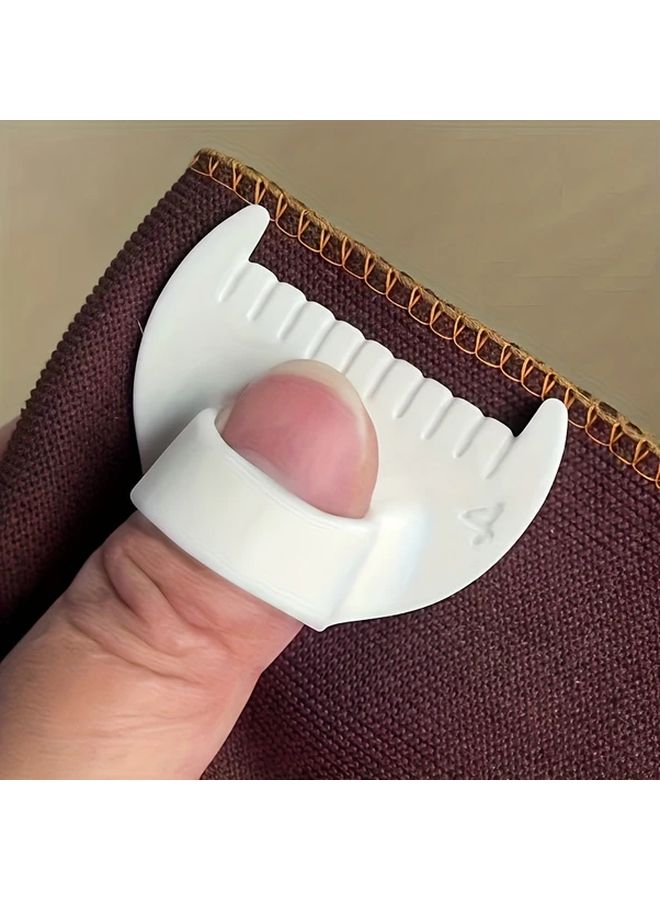 Manual Sewing Machine Tool Set White 4mm Yellow 3mm Stitch Width Durable Portable for Beginners DIY Fabric Crafting - Image 2