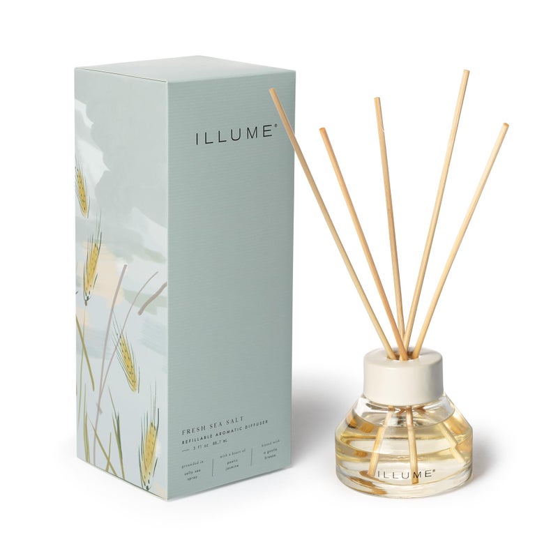 Illume Beautifully Done Essentials Fresh Sea Salt Aromatic Diffuser - Image 1