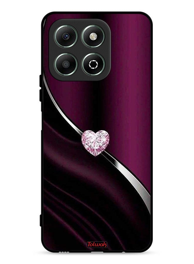 Tolwak Honor X6b 4G Protective Case Cover Diamond Heart - Image 1