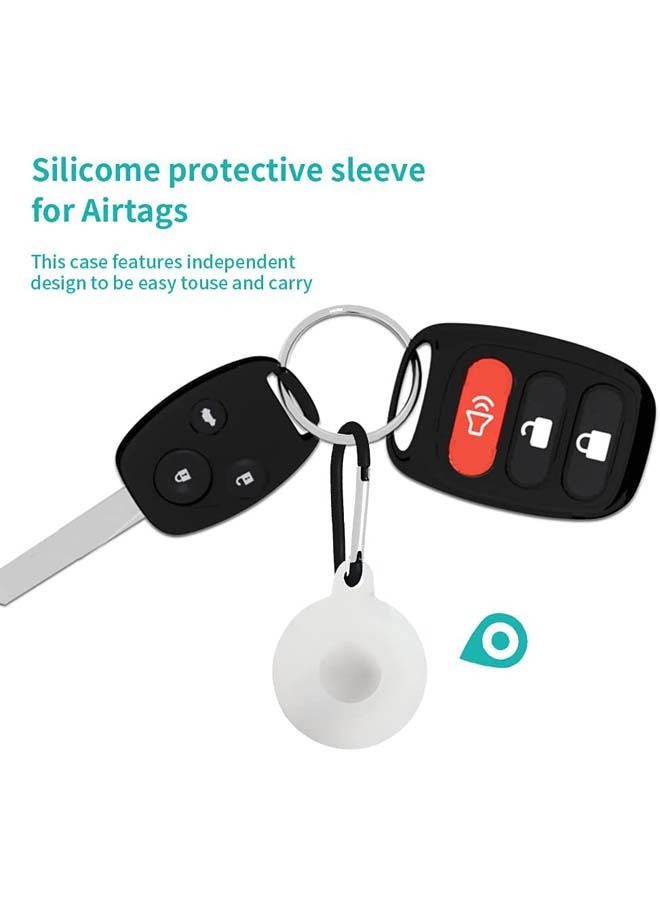 Rock Pow AirTag Protective Case with Keychain Hook Cover  - Image 2