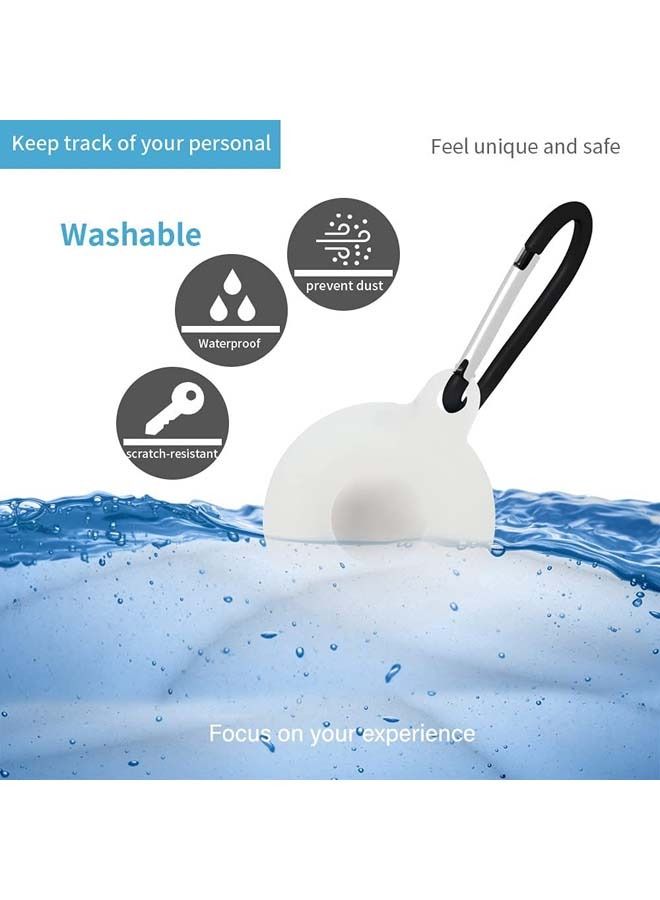 Rock Pow AirTag Protective Case with Keychain Hook Cover  - Image 4