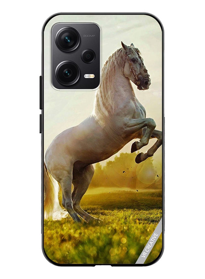 VR CREATIVE Protective Case Cover For Xiaomi Redmi Note 12 Discovery Horse Stance Design Multicolour - Image 1