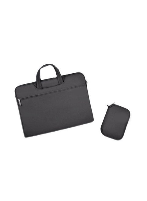 Multipurpose Use Slim Laptop Bag Handbag Lightweight Nylon Briefcase Waterproof Messenger Bag with Small Case for Man and Women