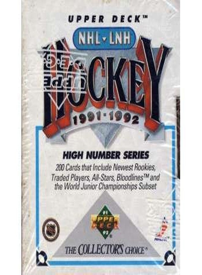 Upper Deck 1991-92 Hockey High Number Set Factory New Mint Trading Cards (444 Pieces) - Image 1