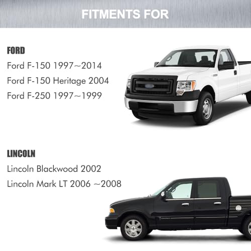 A ABIGAIL Truck Bed Mounting Bolt Nut Hardware Kit Fits 1997-2014 Ford F150, 1997-1999 Ford F250, 2006-2008 Lincoln Mark LT Pickup Replaces # W708605S436 W709424S901 924-313 - Image 4