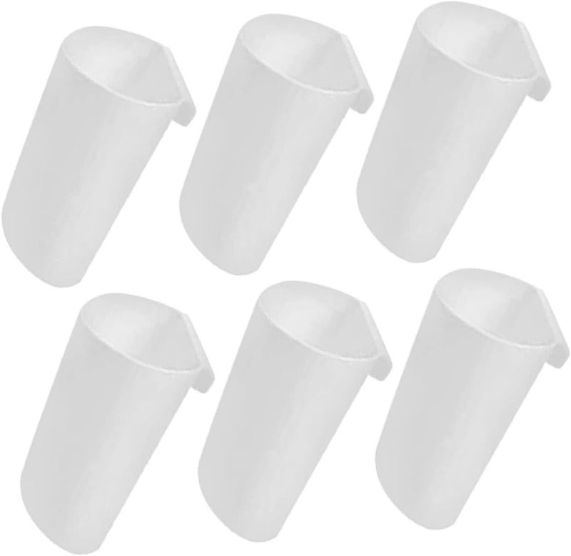 6Pcs Portable Hanging Storage Basket Set Salon Cart Attachment Sturdy Plastic for Beauty Salons and Home Organization Hanging Trash Can for Easy Waste Disposal - Image 1