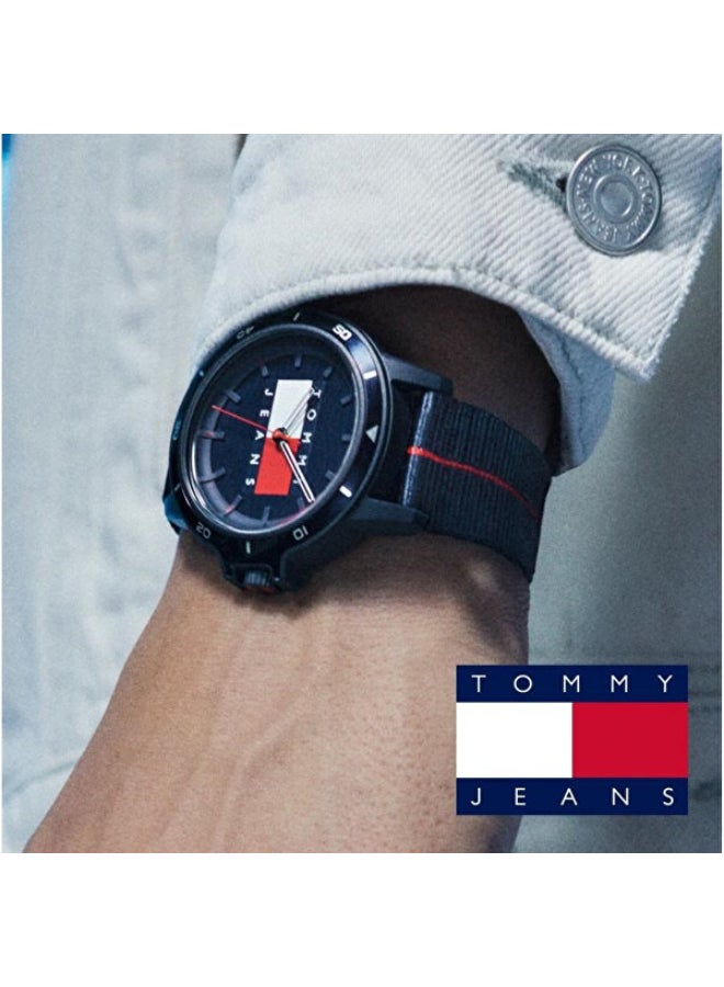TOMMY JEANS ساعة يد تناظرية دائرية الشكل 1791997 - Image 4