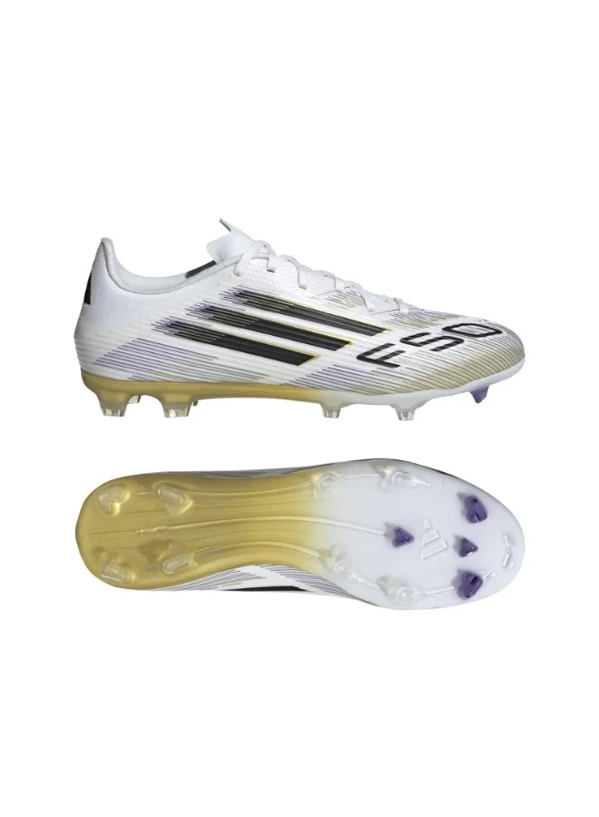 Adidas Adidas F50 League Fg/Mg U White Football/Soccer Shoes For Unisex