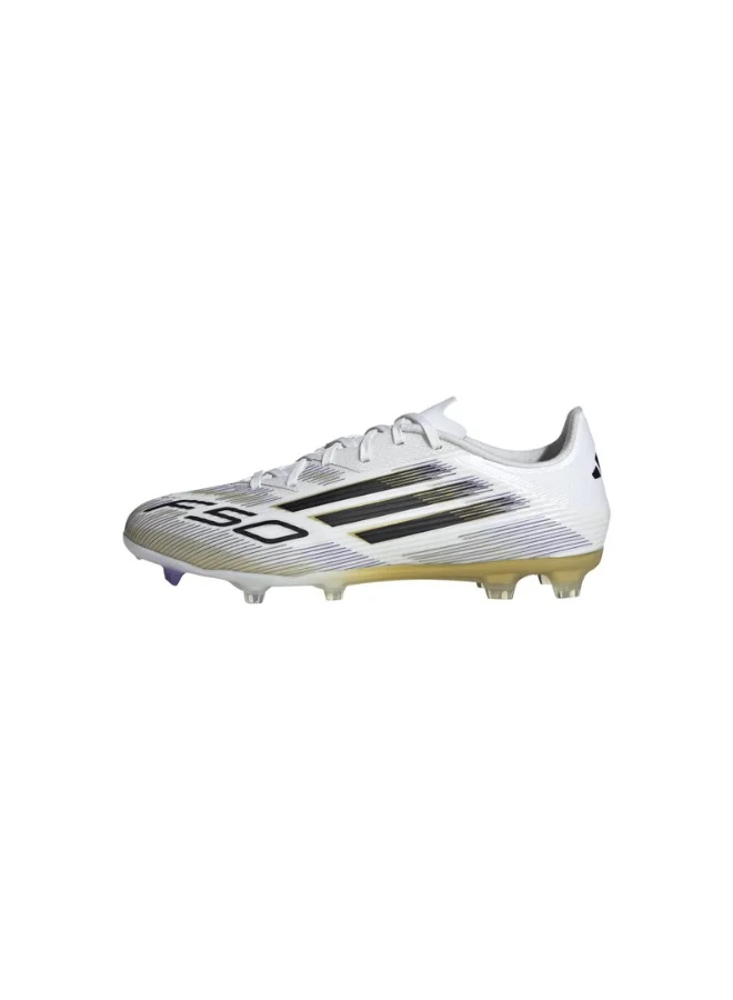 Adidas F50 League Fg/Mg U White Football/Soccer Shoes For Unisex