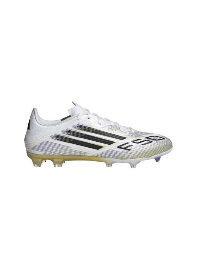 Adidas F50 League Fg/Mg U White Football/Soccer Shoes For Unisex