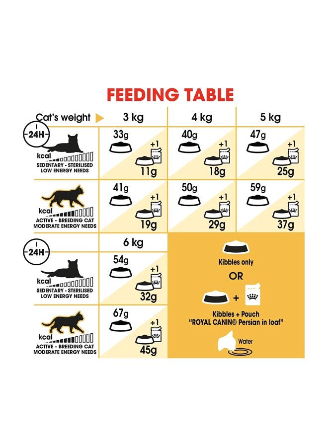 ROYAL CANIN Persian Adult Dry Food 400gm - Image 4