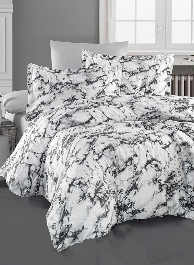 In-House Sporting | 8 Pieces Ranforce Cotton Comforter Set - King - 260x240 cm  - Image 1