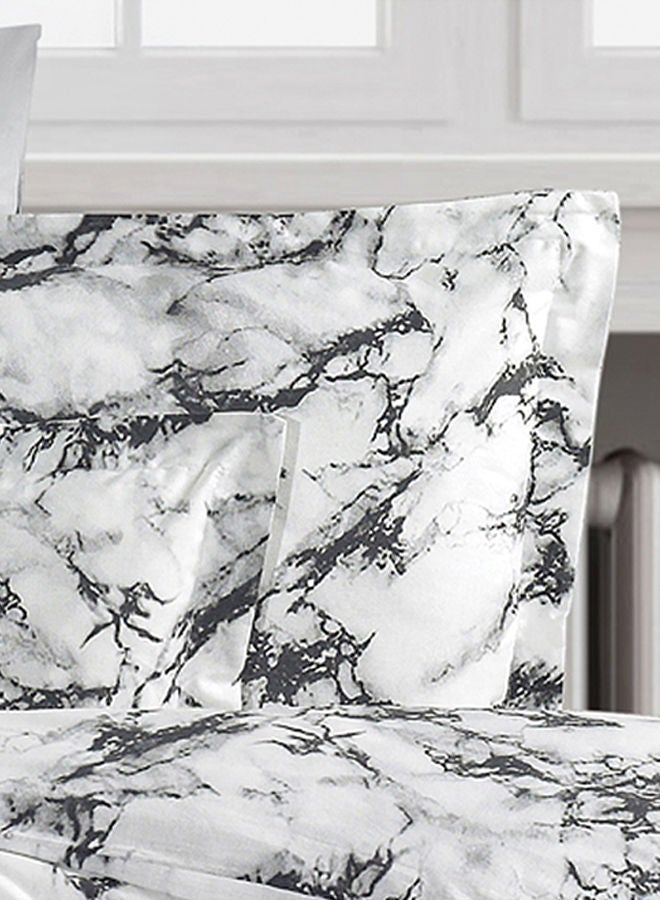 In-House Sporting | 8 Pieces Ranforce Cotton Comforter Set - King - 260x240 cm  - Image 2