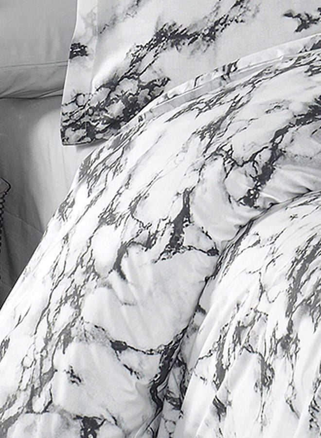In-House Sporting | 8 Pieces Ranforce Cotton Comforter Set - King - 260x240 cm  - Image 5