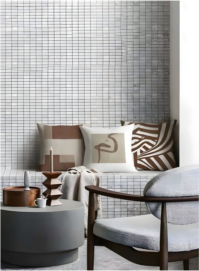 Cushion Covers Set of 4, Throw Pillow Cover, Abstract Modern Decorative Couch Pillow Case 45cm x 45cm, For Living Room Sofa Car Couch Bed Pillowcases 18x18 inches (Double sided pattern) - Image 2