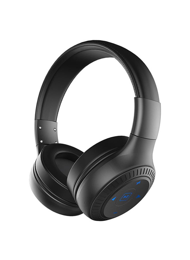 B20 Foldable Bluetooth Headphones With Mic Black - Image 1