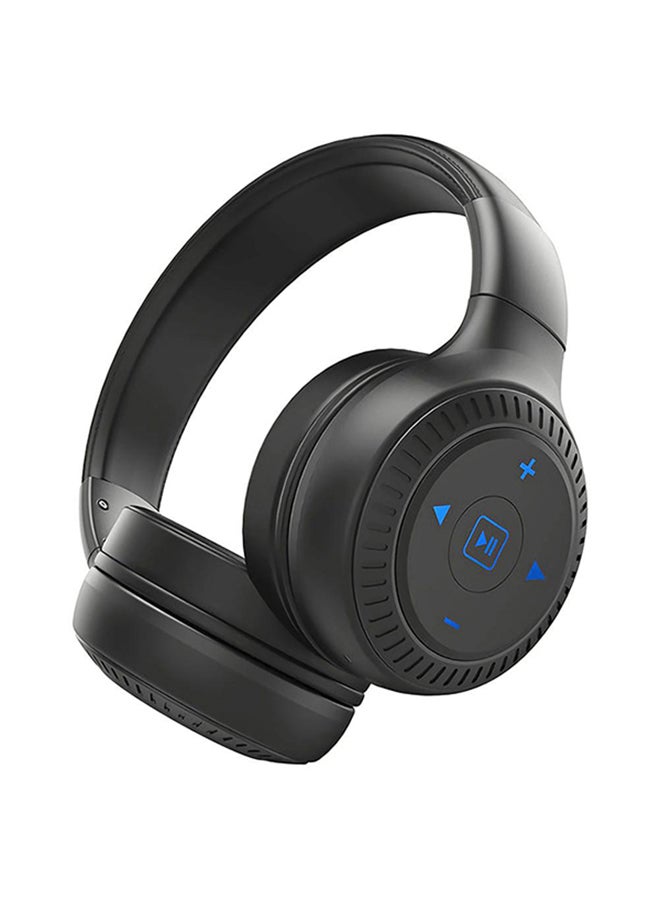 B20 Foldable Bluetooth Headphones With Mic Black - Image 2