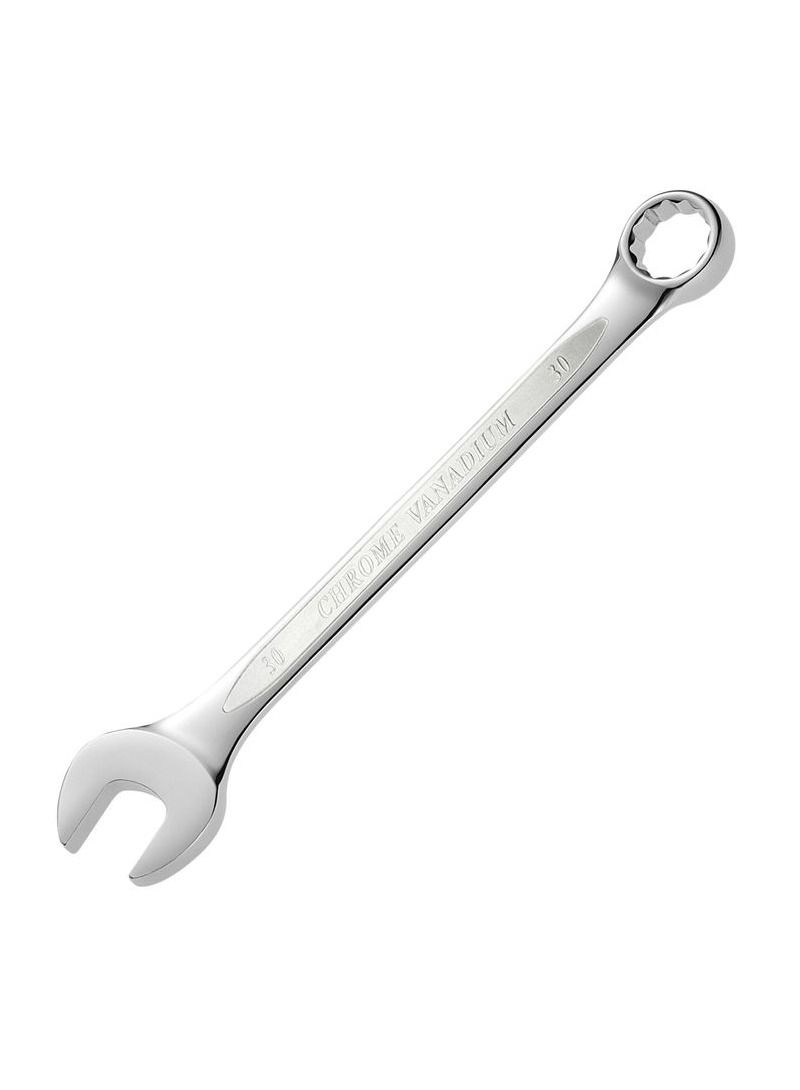 TOTAL Double Side Spanner Combination Ring & Open End Spanner Chrome Vanadium 1 Pcs, Size 30 TCSPA301 - Image 2