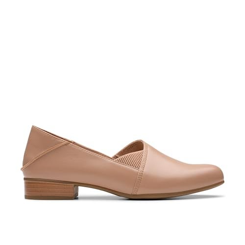 Clarks Women's Juliet Trim Loafer, Warm Beige, 8 - Image 2