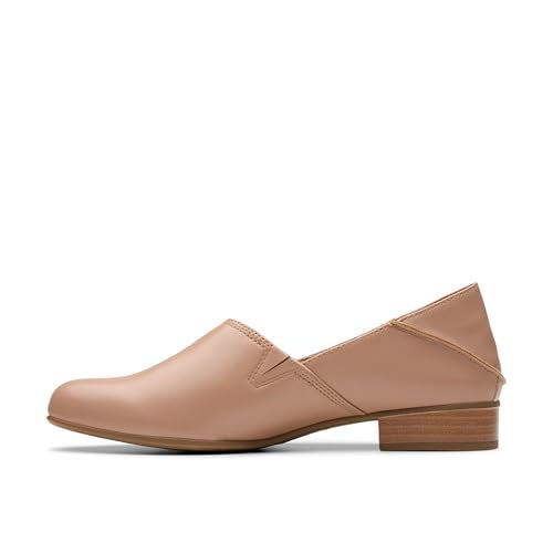 Clarks Women's Juliet Trim Loafer, Warm Beige, 8 - Image 3