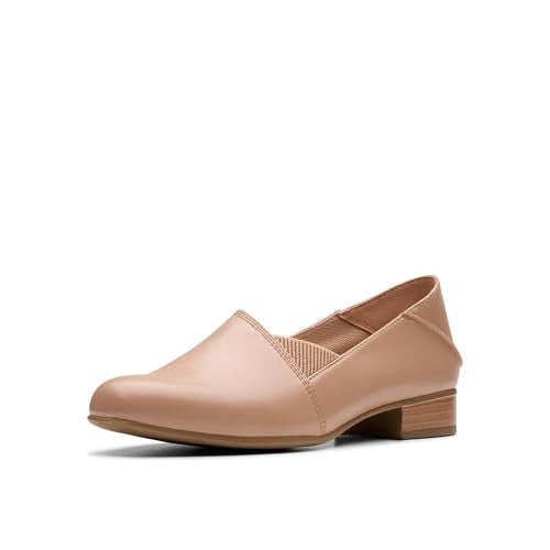 Clarks Women's Juliet Trim Loafer, Warm Beige, 8 - Image 1