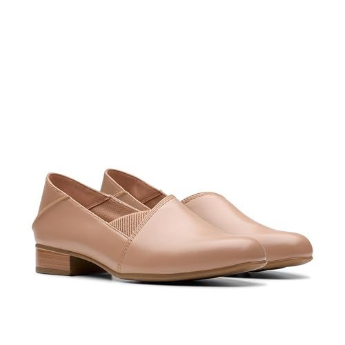 Clarks Women's Juliet Trim Loafer, Warm Beige, 8 - Image 5