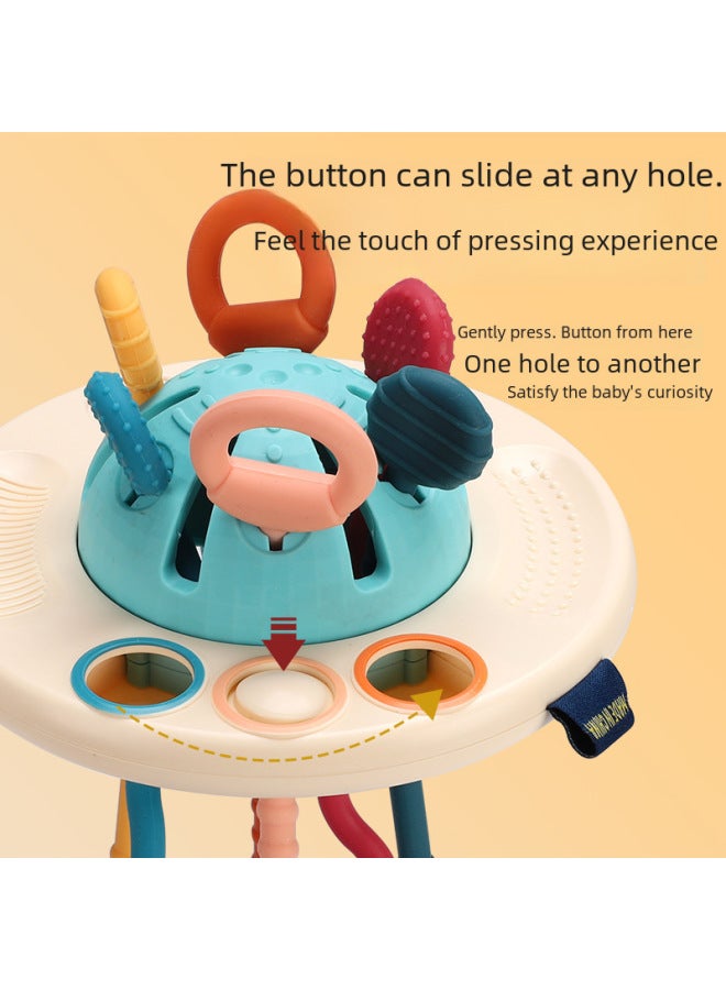 Baby Fun Eating Toy Early Education Sensory Baby Can Bite Enlightenment Soft Rubber UFO Lala Toy-Color:UFO Lala (bag) - Image 5