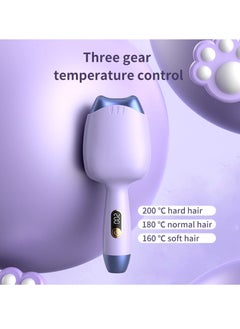 SYOSI Curling Iron 32MM Egg Roll Hair Curler Shiny Waves Hair Styling Tools with Fast Heating LED Display Temperature Control Negative Ions Anti-Scald for Women Hair Care  - Image 2
