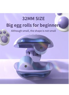 SYOSI Curling Iron 32MM Egg Roll Hair Curler Shiny Waves Hair Styling Tools with Fast Heating LED Display Temperature Control Negative Ions Anti-Scald for Women Hair Care  - Image 4