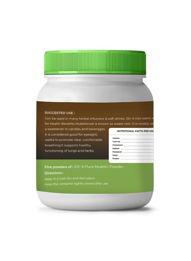 Vedcare Mulethi Powder/Licorice Root Powder (100% Pure & Natural), 200gm - Image 3