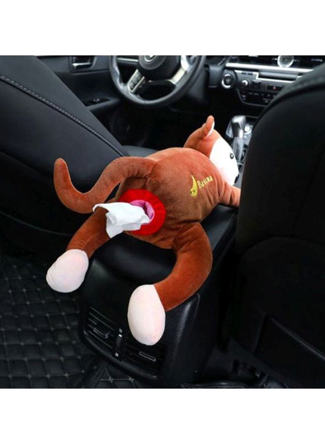 Plush Monkey Hanging Tissue Holder - Image 3