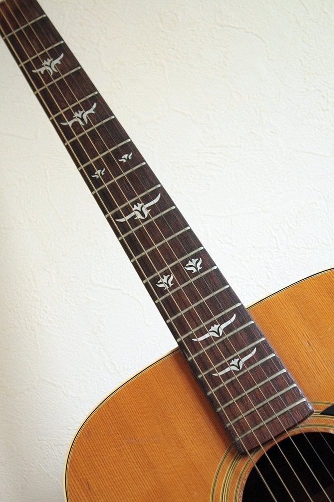 Inlaystickers Jockomo Tailored Leaf (White Pearl) Guitar Inlay Sticker - Image 3