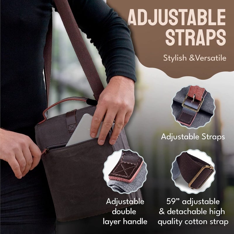ASEBBO Insulated Lunch Bag for Women & Men (Grey) - Image 4