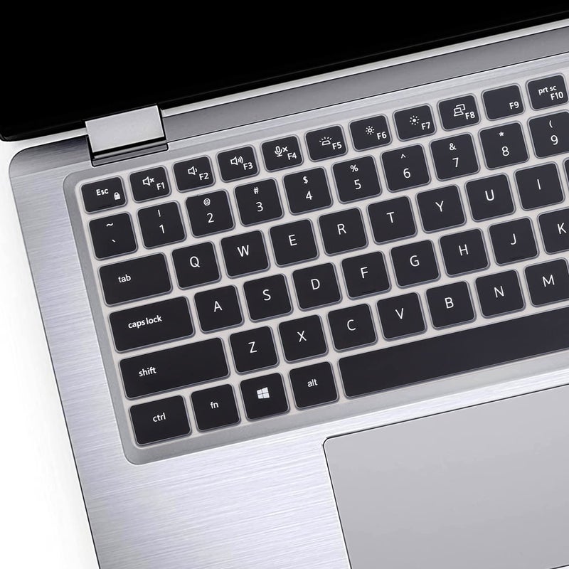 MUBUY-GOL Keyboard Cover Skin for Dell Latitude 3440 3450 5450 5440 5430 5431 5420 14", Latitude 14" 7450 7440 7430 7420 7410 9420 9430, Latitude 16" 7650 7640, Latitude 9520 9510 7520 15.6" 2025-2022 -Bk - Image 3