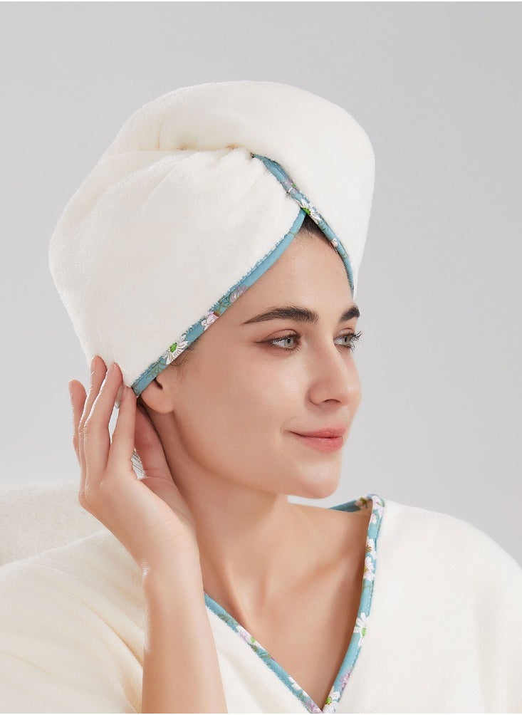 ريفي ريفي غطاء شعر أنيق  - اوف وايت  - Image 1