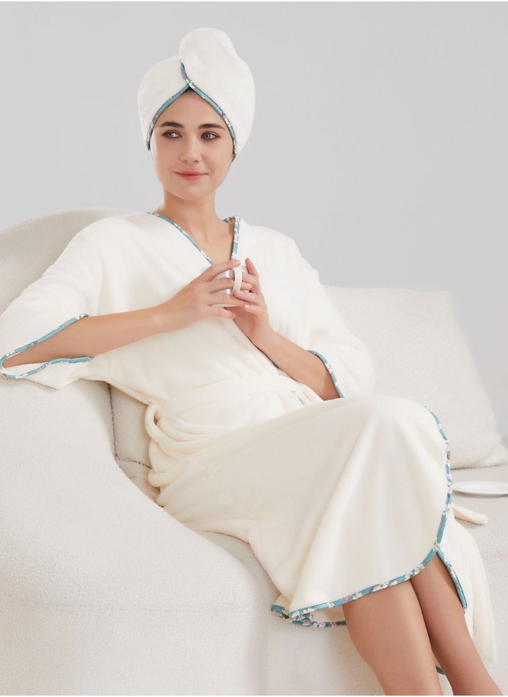 ريفي ريفي غطاء شعر أنيق  - اوف وايت  - Image 3