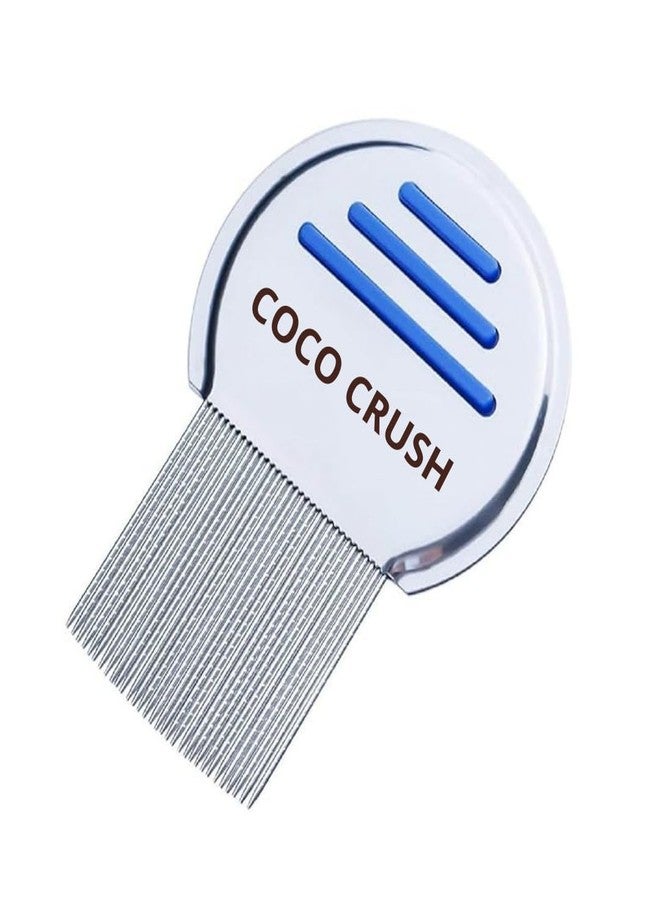 Coco Crush مشط كوكو كراش المضاد للقمل والقشرة | مشط تدليك فروة الرأس لفروة رأس خالية من الحكة، ونمو الشعر وتحسين الدورة الدموية | أداة للعناية بالشعر للجنسين (وحدة واحدة) - Image 1