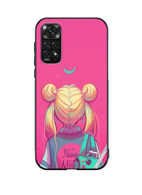 Protective Case Cover For Xiaomi Redmi Note 11S In The Name Of The Moon Design Multicolour