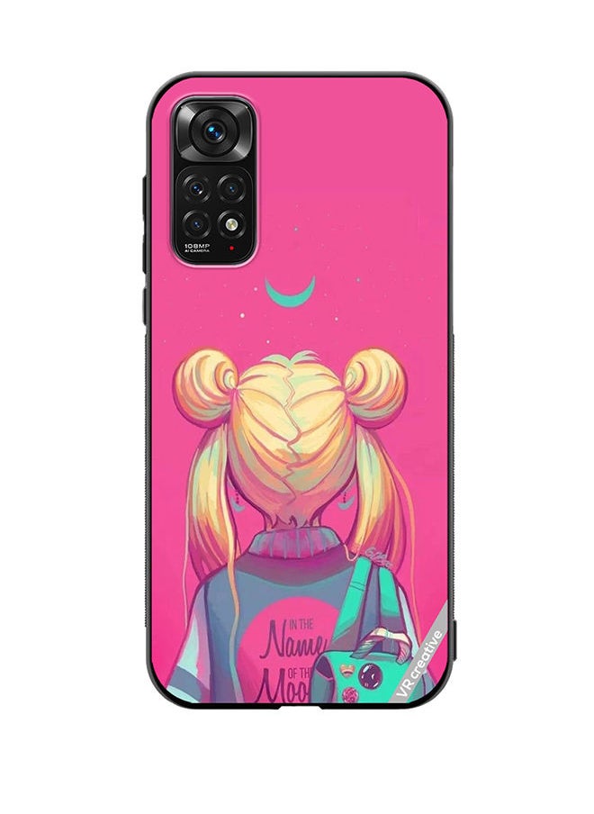 Protective Case Cover For Xiaomi Redmi Note 11S In The Name Of The Moon Design Multicolour