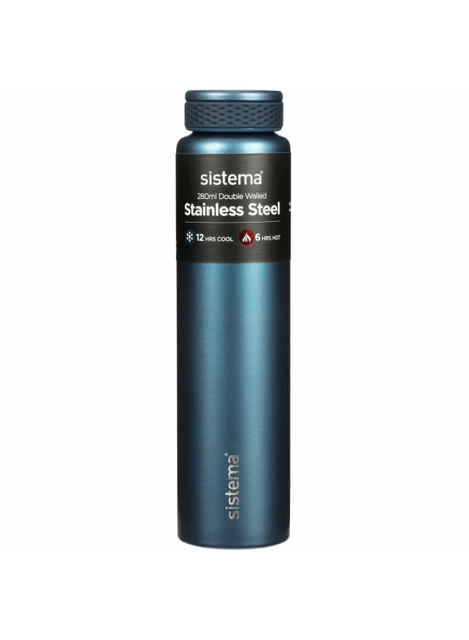 SISTEMA HYDRATION BOTTLE STAINLESS STEEL 280ML - Image 3