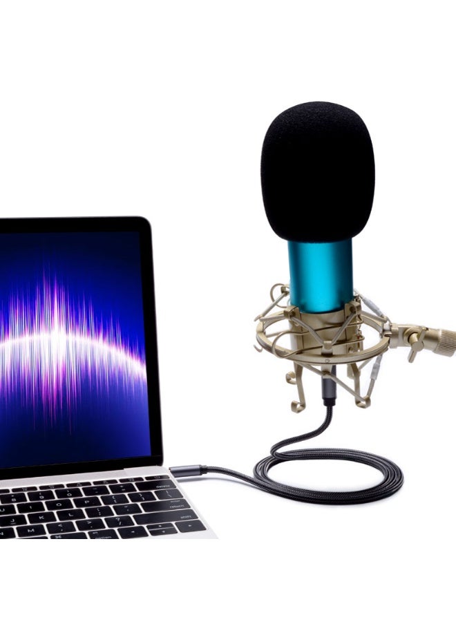 VENTION Nylon Braided 3.5mm Male to 6.5mm Male Audio Cable 1M Gray Model # BAIHF - Image 5