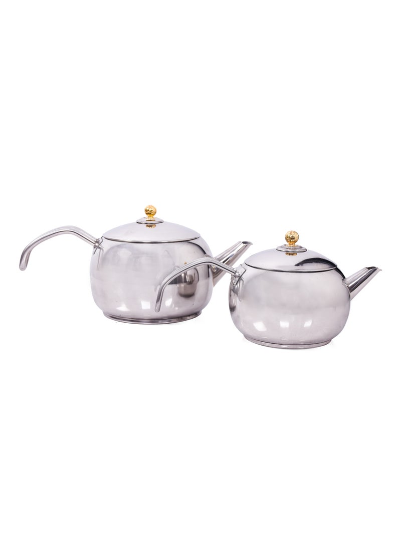 kitchen art "Stainless steel tea pot 18/10 Easy-to-Use , 50 ounces (1.5 liters)."  - Image 2