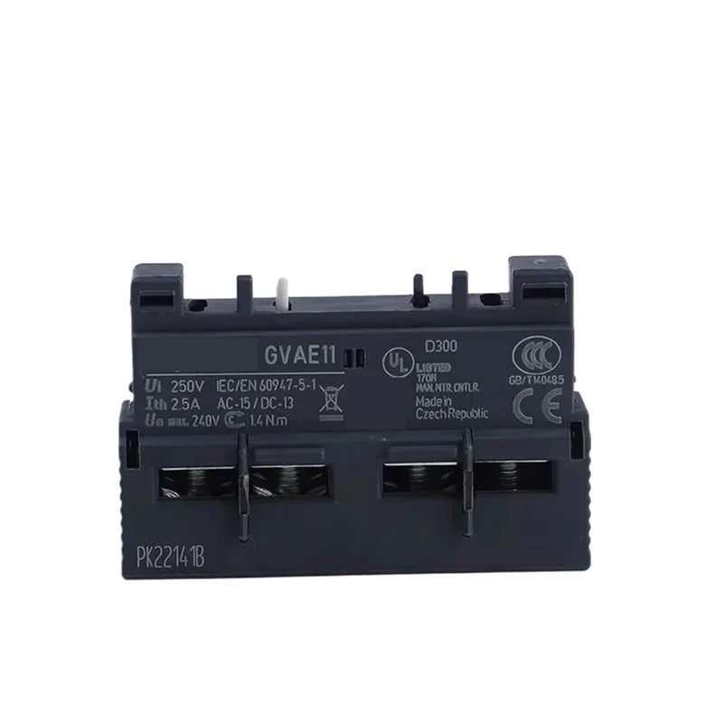 جيفان 11 قاطع الدائرة الجانبي للمحرك جهة الاتصال المساعدة جيفاي 11 جيفان 20 1NO 1NC - Image 1